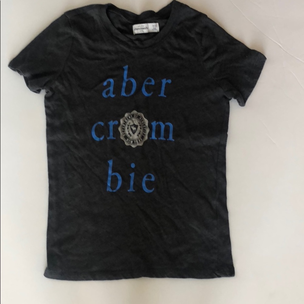 Grey Abercrombie kids t-shirt